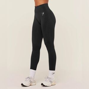 Gymshark Vital  High-Waisted Leggings Large Black Marl